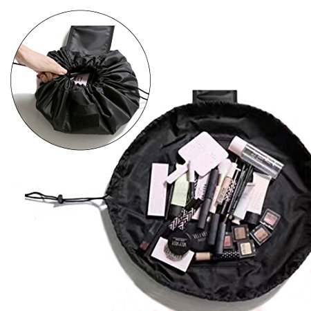 MLMSY Makeup Bag Drawstring Portable Travel Small Cosmetic Bag Magic Makeup Pouch Toiletry Bags Makeup Storage Organizer Perfect for Women Girls