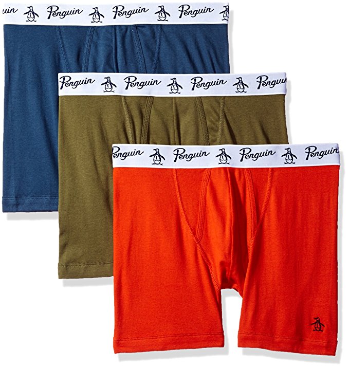 Original Penguin Men's Boxer Brief Set Basics