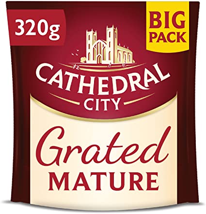 Cathedral City Grated Mature Cheese, 320 gram