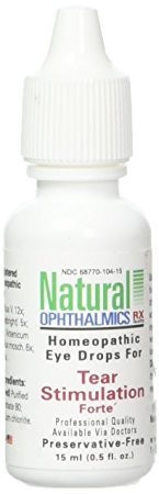 Natural Ophthalmics Tear Stimulation Forte Eye Drops, 0.5 Ounce