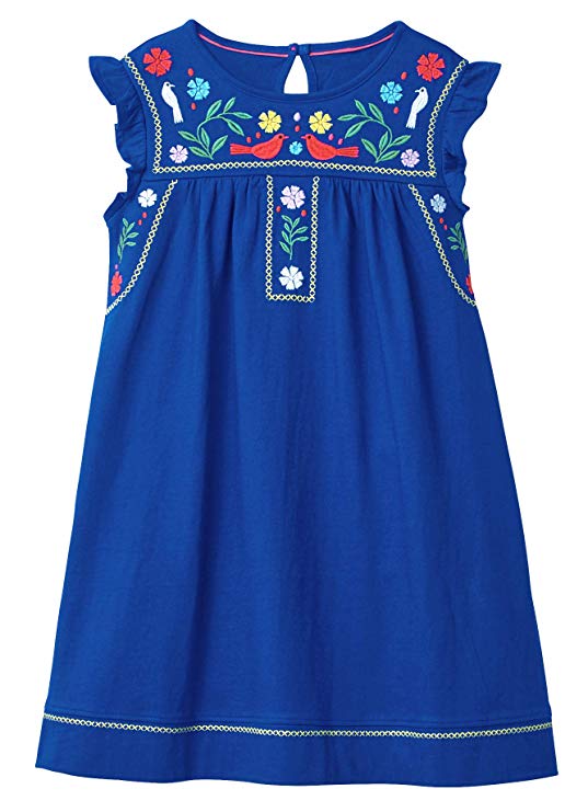 Fiream Girls Cotton Long Sleeve Dress