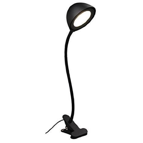 Lelife Brightest Clip On Lamp In AmazonSturdy Gooseneck2 Brightness Level5WPerfect LED Desk Lamp For ReadingCould Be Powered By USB Or Power BankClip LightClamp Lamp