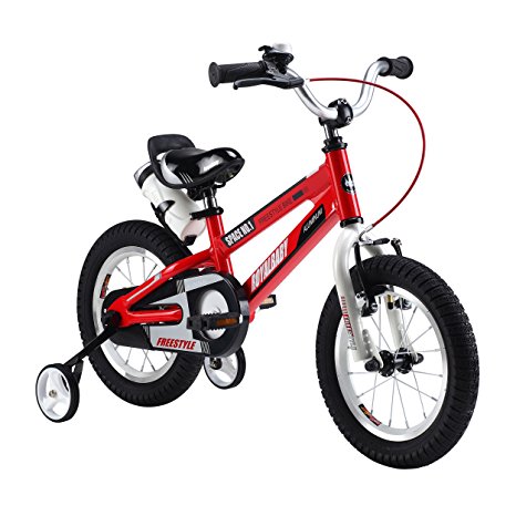 RoyalBaby Space No. 1 Aluminum Kids Bikes 12 inch, 14 inch, 16 inch, 18 inch, Boy's Bike and Girl's Bicycles, Gift for Kids