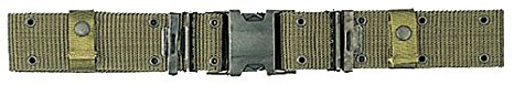 Olive Drab Marine Corp Style Quick Release Pistol Belt