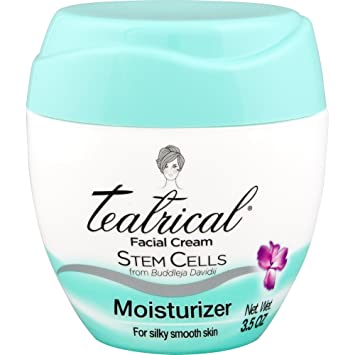 TEATRICAL Stem Cells Moisturizer, Floral, 3.5 Ounce