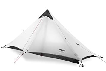 MIER Ultralight Tent 3-Season Backpacking Tent for 1-Person or 2-Person Camping, Trekking, Kayaking, Climbing, Hiking, (exclude Trekking Pole)