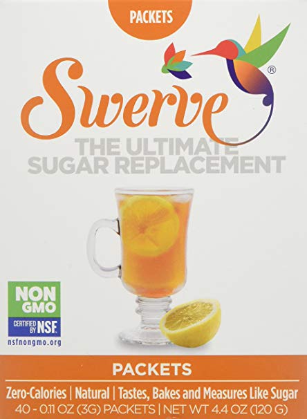 Swerve Sweetener, Packets, 120ct