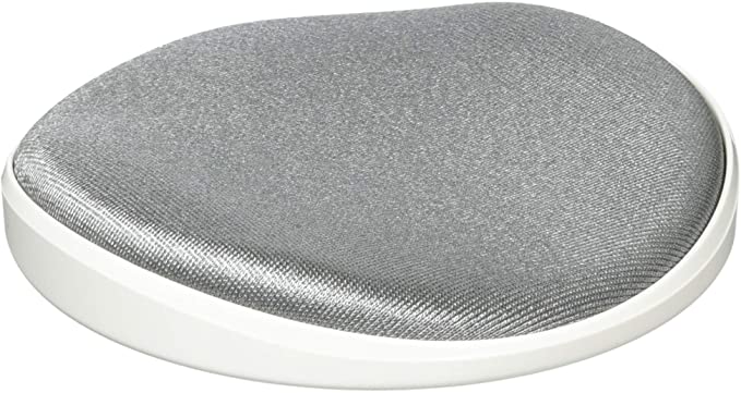 StarTech.com Wrist Rest - Ergonomic Desk Wrist Pad - Sliding Wrist Rest for Mouse - Silver Fabric - Office Wrist Support (ROLWRSTRST)