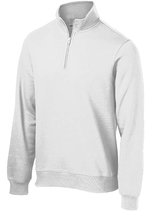 Men's Athletic 1/4-Zip Sweatshirt in Sizes XS-4XL