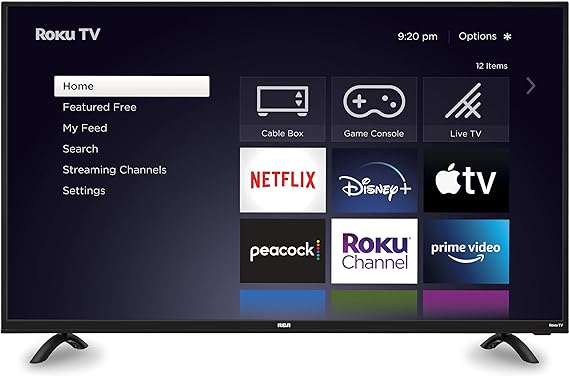 RCA 43-Inch Class Full HD 4K Roku Smart LED TV, 2023 Model