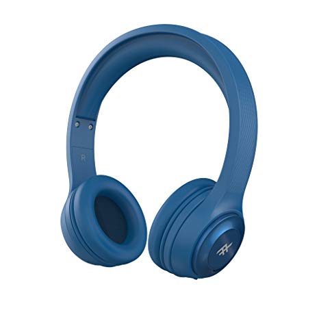 iFrogz Audio - Toxix Wireless Over-The-Ear Wireless Headphones - Blue