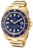 Rolex Mens Submariner Automatic Blue Dial Oyster 18k Solid Gold