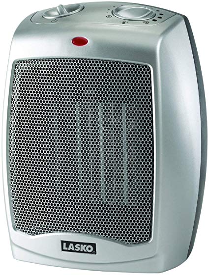 Lasko 754200 Ceramic Portable Space Heater with Adjustable Thermostat - Perfect For the Home or Home Office (Renewed)
