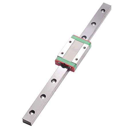 CNC Part MR9 9mm Linear Rail Guide MGN9 Length 200mm with Mini MGN9H Linear Block Carriage Miniature Linear Motion Guide Way