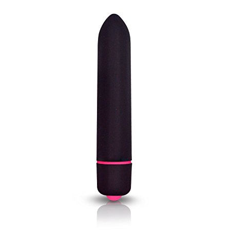 Penelope Mini Bullet Wireless Vibe for Women & Men Multi-Speed Waterproof AAA Battery (1, Black)