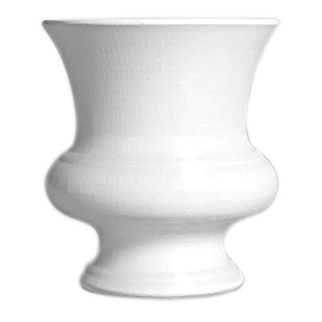 Syndicate Sales 7 3/4" Designer Urn, White