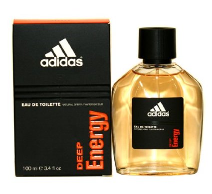 Adidas Deep Energy Eau De Toilette Spray for Men, 3.4 Ounce