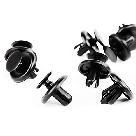 10 Toyota & Lexus Engine Splash Shield Push-in Style Clips 90467-07201 by Toyota