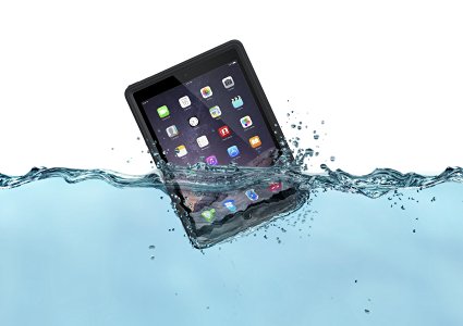 LifeProof NÜÜD SERIES iPad Air 2 Waterproof Case - Retail Packaging - BLACK