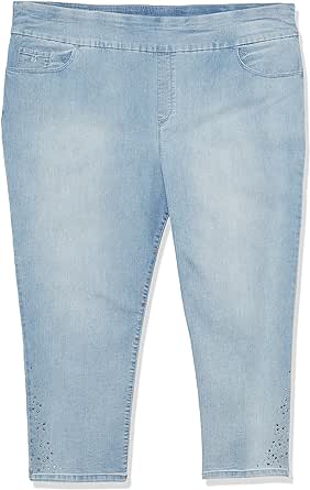 Gloria Vanderbilt Women's Amanda Pull on High Rise Jean Plus