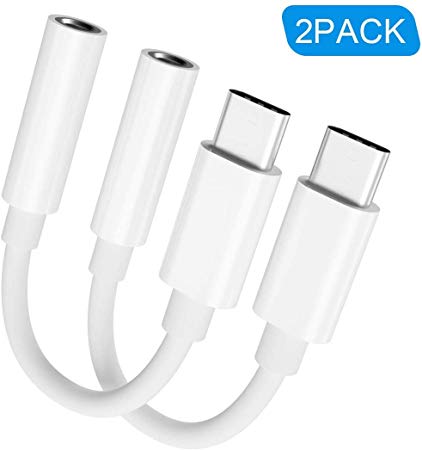 LT Headphones Jack Adapter USB C/Type C to 3.5mm to music and microphone Aux Cable Headsets Converter Accessories Compatible with Pixel/Samsung Note 10 9 S10 9 /Moto/LG/One Plus and More USB C Devices
