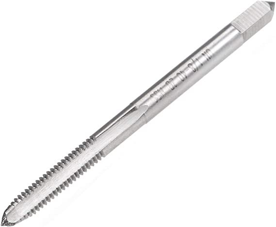 uxcell Machine Tap 1/8-40 UN Thread Pitch 2B 3 Flutes High Speed Steel