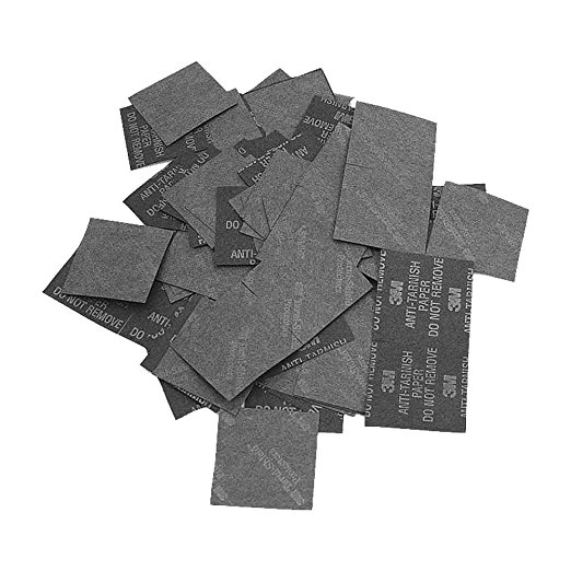 Anti-tarnish Tabs Strips 1 Inch x 1 Inch (100)