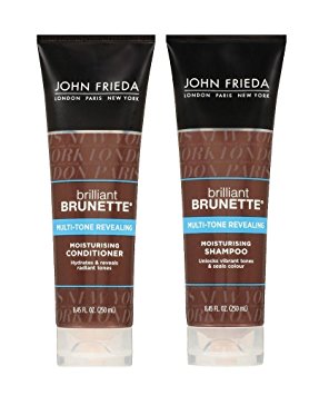 John Frieda Brilliant Brunette Multi-tone Revealing Moisturizing DUO set Shampoo   Conditioner, 8.45 Ounce, 1 each