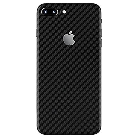 iPhone 7 Plus Black Carbon Fiber Wrap/Skin