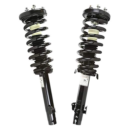 Prime Choice Auto Parts CST100407PR New Pair of Two Front LH and RH Complete Strut Assemblies