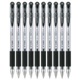 Uni-ball Signo Dx Um-151 Gel Ink Pen - 038 Mm - 10 Pcs - Black - by Uni Mitsubishi Pencil Company