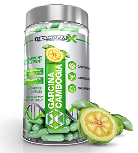 Garcinia Cambogia - Maximum Strength Diet Pills - Clinically Proven Fat / Carb Blocker, Appetite Suppressant & Fat Burner (60 Capsules | 1 Month Supply) * STRONGEST ON AMAZON