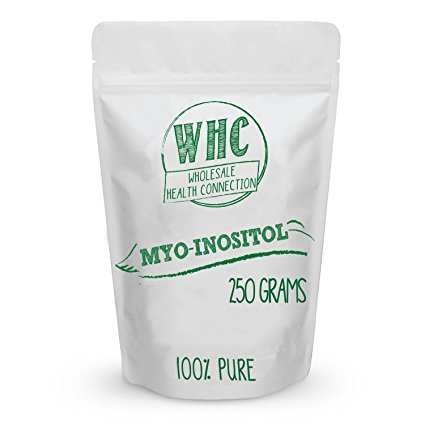 WHC Myo Inositol Powder 250g (500 Servings) | Nootropic | Cognitive Enhancer | Mood Support | Memory | Learning | Focus | Concentration | Boosts Mental and Physical Energy