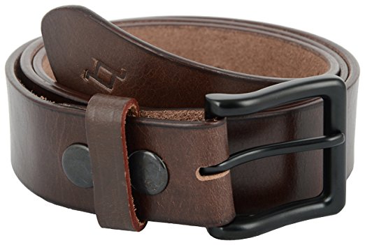 Men’s Full Grain Leather Belt - Genuine Handmade Wide Leather Belt – 35mm - 119
