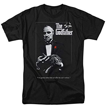 The Godfather Don Corleone Poster T Shirt & Stickers