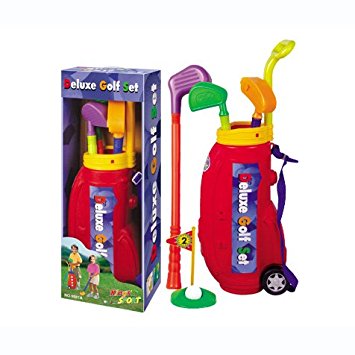 Master Golfer Deluxe Toy Golf Play Set for Kids