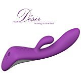 Désir | Triple Pleasure Magic Wand Massager | Wireless and Waterproof | Powerful Rabbit Design for Woman (Violet)