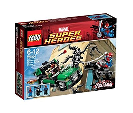 LEGO Super Heroes Spiderman Spider Cycle Chase 76004