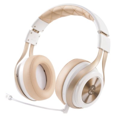 LucidSound LS30 Wireless Universal Gaming Headset (White) - PS4, Xbox One, PS3, Xbox 360, & Mobile Devices