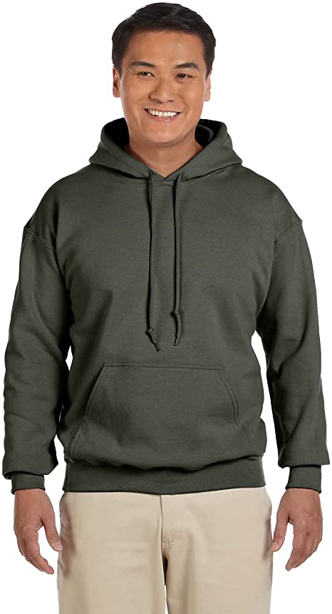 Gildan Mens Men's Fleece Hooded Sweatshirt