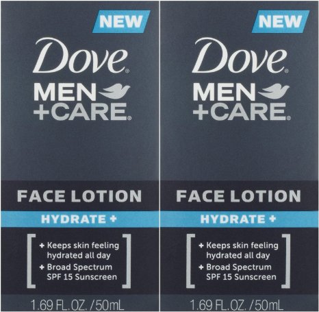 Dove Men   Care Face Lotion Hydrate, 1.69 Oz (Pack of 2)