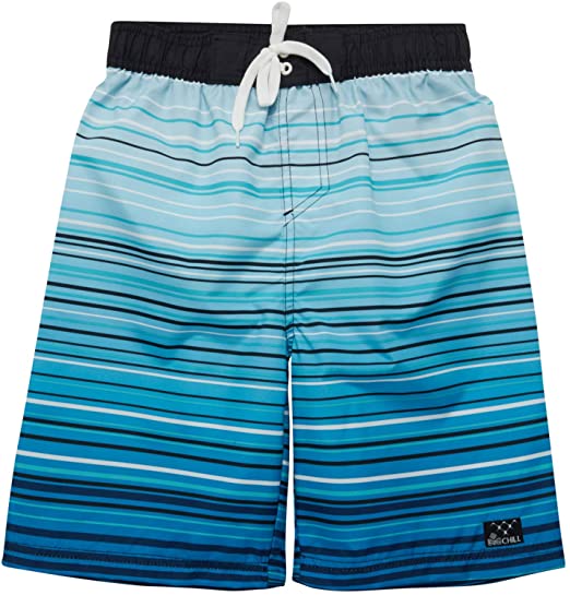 Big Chill Boys' Bathing Suit – UPF 50  Quick Dry Board Shorts Swim Trunks (Big Boy)