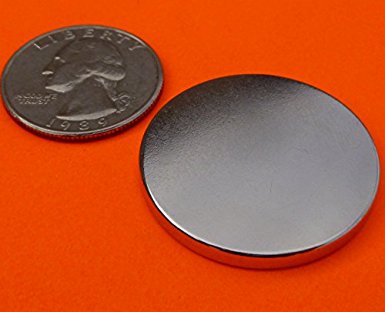 Super Strong Neodymium Magnet N52 1.26 x 1/8" Permanent Magnet Disc, The World’s Strongest & Most Powerful Rare Earth Magnets by Applied Magnets