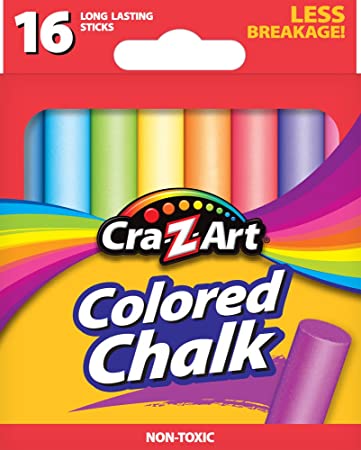 Cra-Z-Art Colored Chalk, 16 Count (10801)