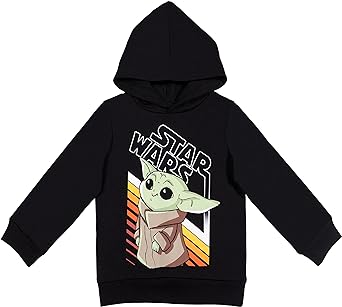 STAR WARS Mandalorian The Child Boys Fleece Pullover Long Sleeve Hoodie