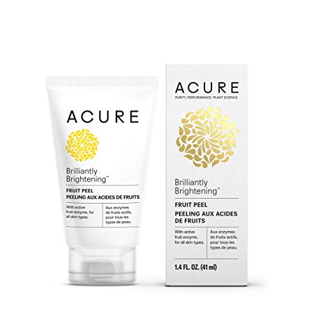 Acure Brilliantly Brightening Fruit Peel, 1.4 Fluid Ounce (Packaging May Vary)