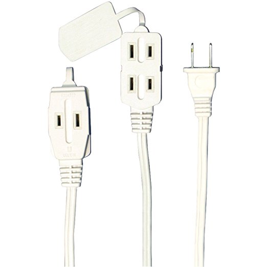 Axis 45505 Power Cord Cable (White) (6 -foot)
