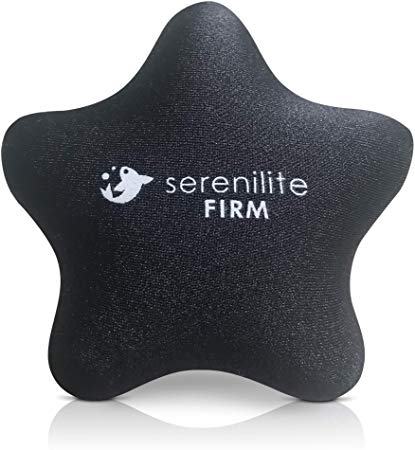 Serenilite Firm Star Stress Ball and Hand Therapy Gel Squeeze Exercise Ball - Great for Anxiety and Hand Strengthening - Optimal Stress Relief
