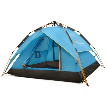 Mountaintop Outdoor 2-3 Person Camping Tent/Backpacking Tents with Carry Bag 3 Season Tents for Camping