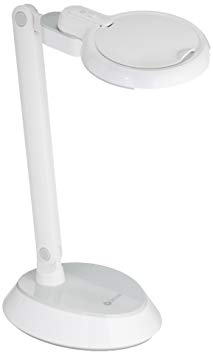 OttLite G97WGC-FFP Space Saving LED Magnifier Desk Lamp, 1